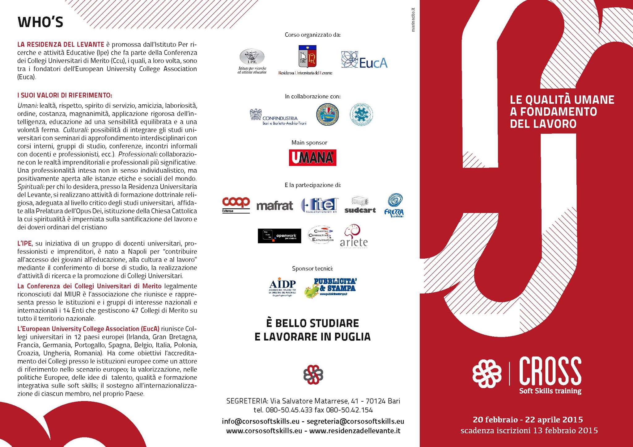 03/02/2015 NEL LAVORO, LE VIRT� UMANE VALGONO QUANTO LE COMPETENZE TECNICHE.